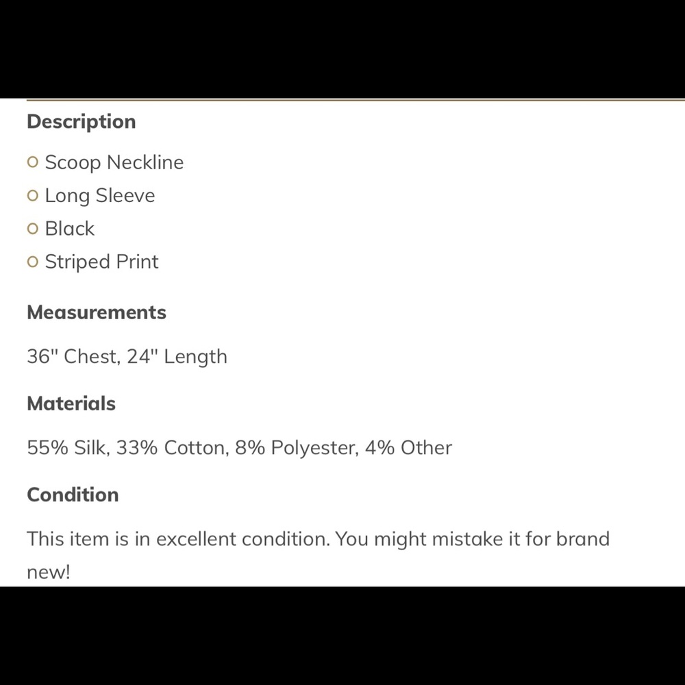 *HP* Marc Jacobs sequin sweater s black gold - Picture 3 of 5